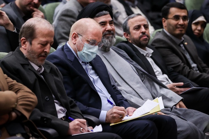 حضور رئیس مجلس شورای اسلامی در مراسم روز دانشجو در جمع دانشجویان دانشگاه تربیت مدرس