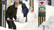 بارش کم‌سابقه‌ی برف در ژاپن خسارات جانی زیادی زده است