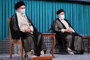 رئیس‌جمهور با رهبر انقلاب اسلامی در آستانه سفر به چین دیدار کرد