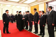 ببینید/ مراسم استقبال رسمی از رییسی توسط رییس‌جمهور چین