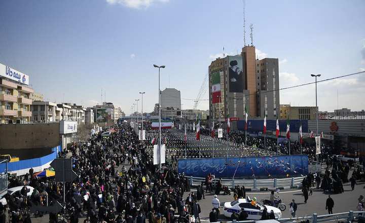 راهپیمایی ۲۲ بهمن در تهران