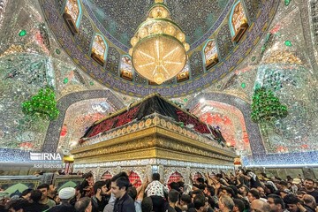 تصاویر | حال و هوای حرم مطهر حضرت علی (ع) در آستانه اربعین حسینی
